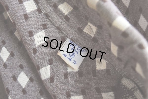 画像5: 1950s unknown レーヨンシャツ　 表記16-16 1/2 