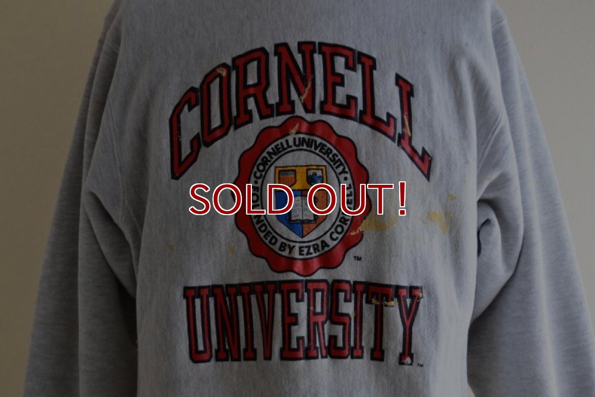 画像8: 1990s Champion リバースウィーブスウェット　 "CORNELL UNIVERSITY"　 表記M  (8)