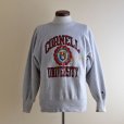 画像1: 1990s Champion リバースウィーブスウェット　<br>"CORNELL UNIVERSITY"　<br>表記M<br> (1)