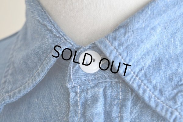 画像9: 1960s BIG MAC シャンブレーンシャツ　 表記15-15 1/2 