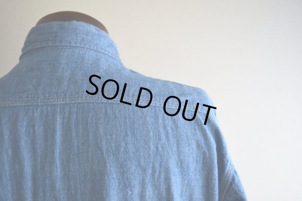 画像14: 1960s BIG MAC シャンブレーンシャツ　 表記15-15 1/2 