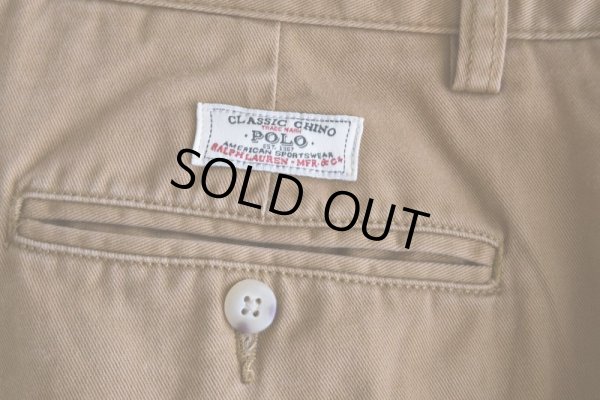 画像10: Polo by RalphLauren ツータックチノトラウザー　 "ANDREW PANT"　 表記33×32 