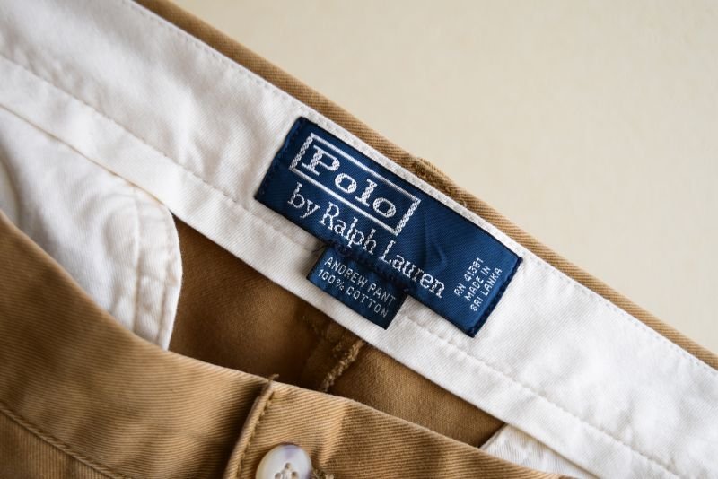 Polo by RalphLauren ツータックチノトラウザー 