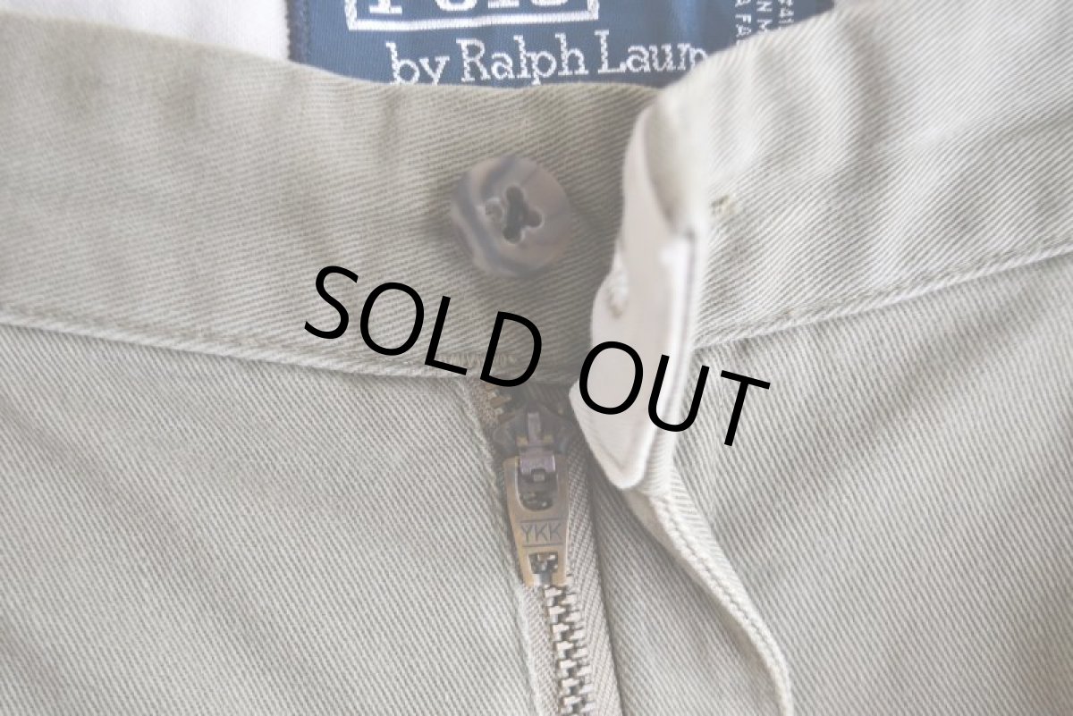 画像7: Polo by RalphLauren ツータックチノトラウザー　 "HAMMOND PANT"　 表記35×30  (7)