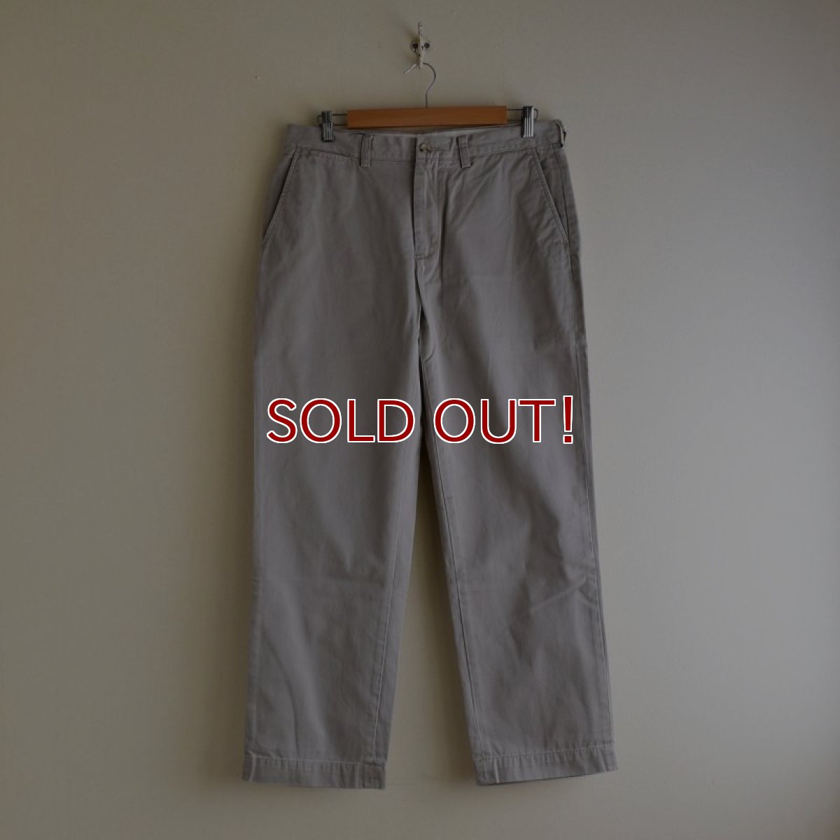 画像1: Polo by RalphLauren チノトラウザー　 "PRESTON PANT"　 表記34×32  (1)