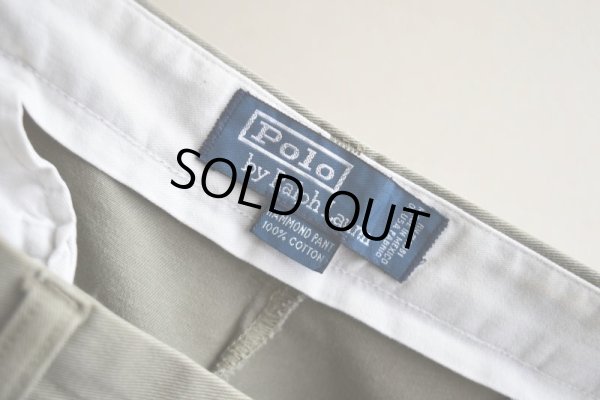 画像4: Polo by RalphLauren ツータックチノトラウザー　 "HAMMOND PANT"　 表記35×30 