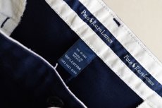 画像4: Polo RalphLauren ツータックチノトラウザー　 表記35×30  (4)