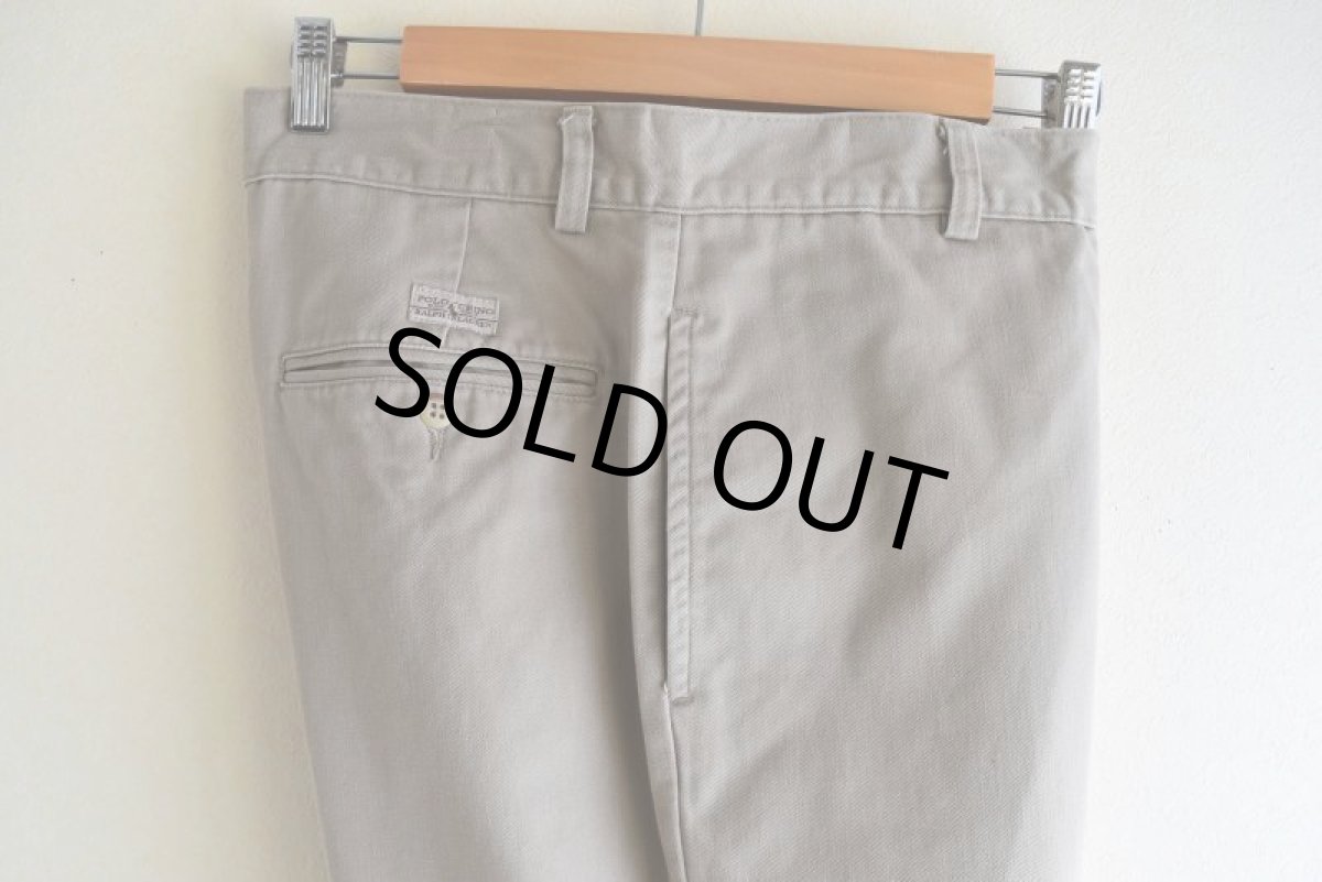 画像9: Polo by RalphLauren チノトラウザー　 表記32×32  (9)