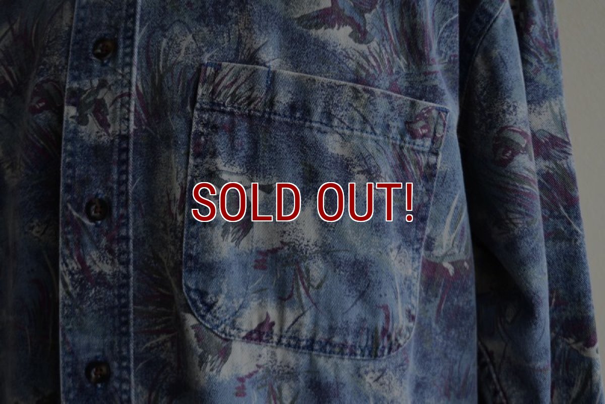 画像8: 1990s Woolrich ハンティング柄シャツ　 "MADE IN USA"　 表記M  (8)