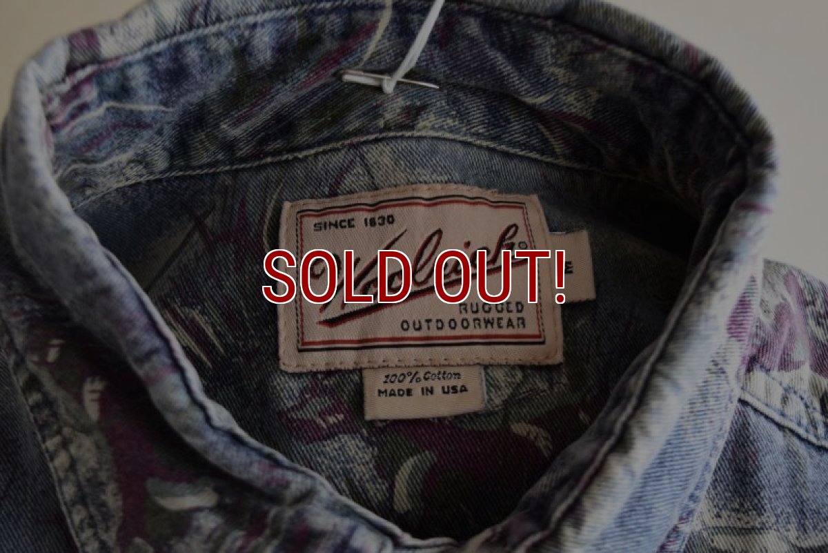 画像5: 1990s Woolrich ハンティング柄シャツ　 "MADE IN USA"　 表記M  (5)
