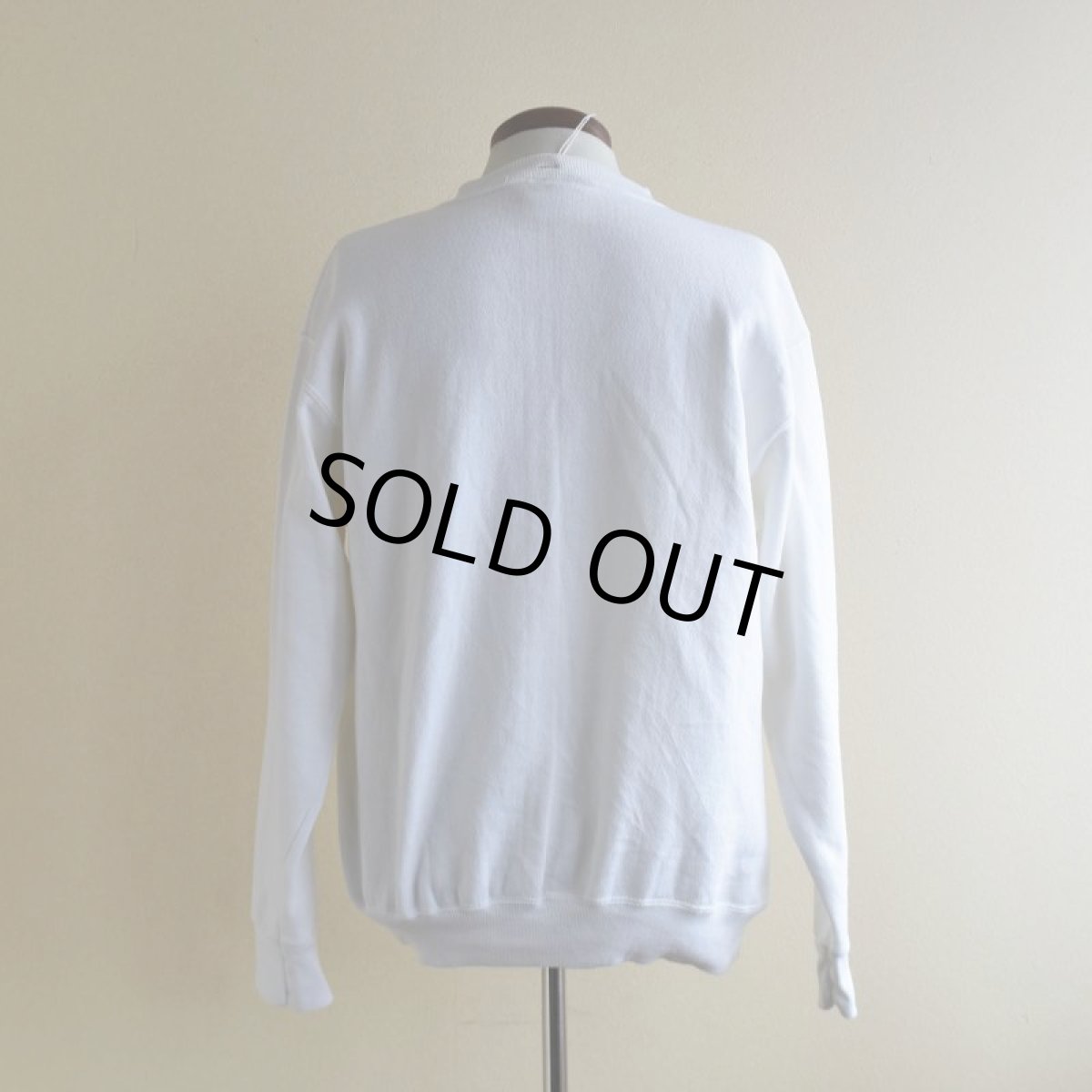 画像3: 1990s LISTEN HONEY 'cat woman' アートスウェット　 "MADE IN USA"　 表記M  (3)