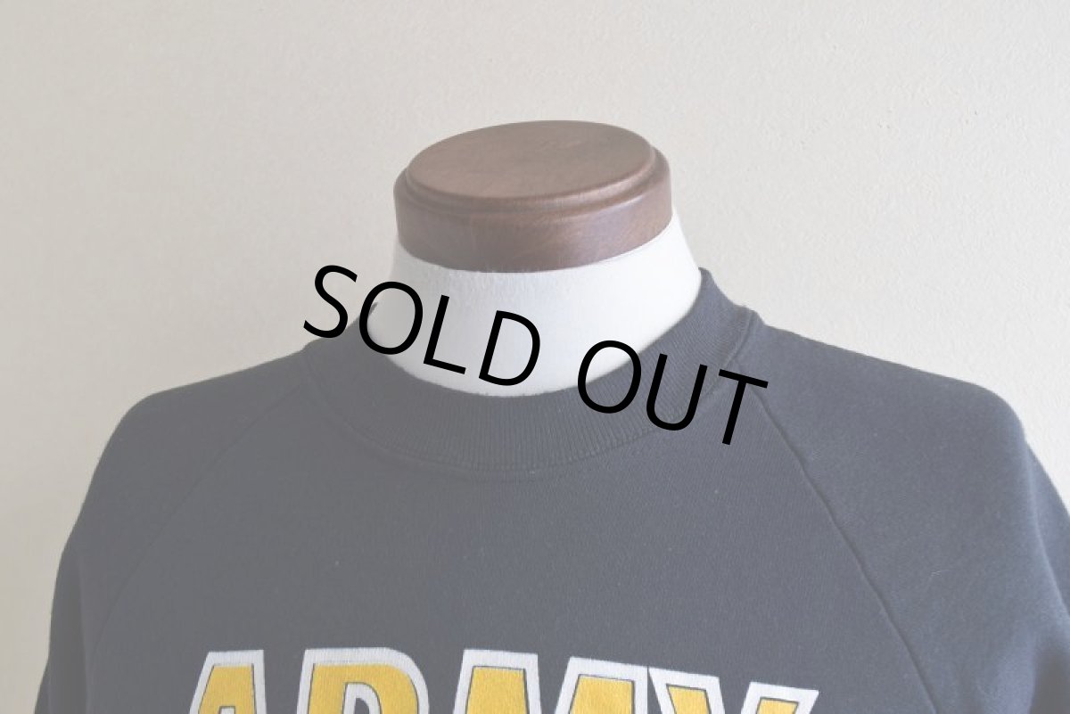 画像7: 1980s Budweiser SALUTES YOU！ ARMY プリントスウェット　 "MADE IN USA"　 表記L  (7)