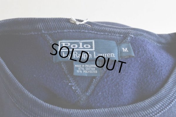 画像5: 1990s Polo by RalphLauren NAVAL STATION スウェット　 "はめ込み両V"　 表記M 