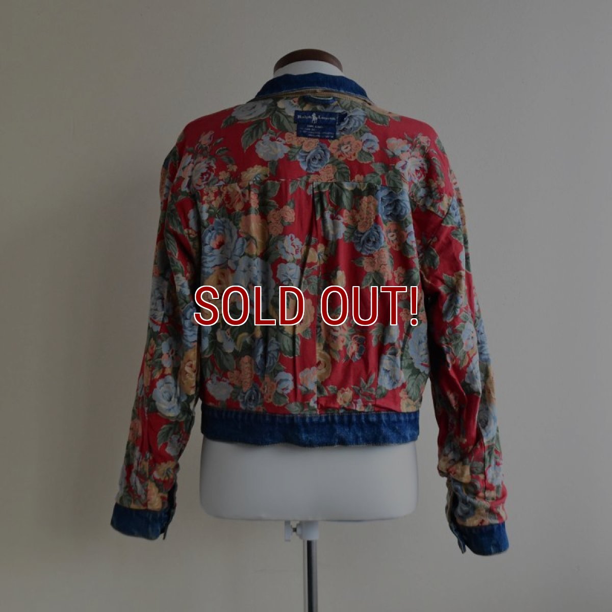 画像6: 1990s Ralph Lauren 1st TYPE デニムジャケット　 "バックシンチ付き"　 表記8  (6)