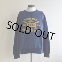1990s Polo by RalphLauren NAVAL STATION スウェット　 "はめ込み両V"　 表記M 