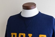 画像7: POLO RALPH LAUREN 両Vフロッキースウェット　 表記M  (7)