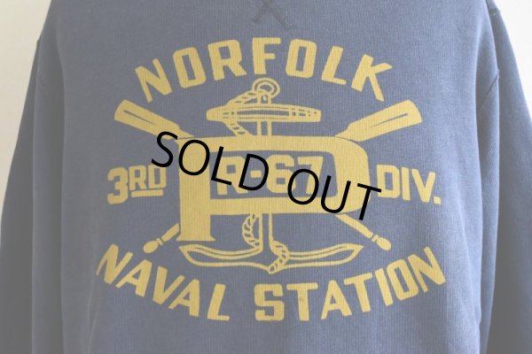 画像9: 1990s Polo by RalphLauren NAVAL STATION スウェット　 "はめ込み両V"　 表記M 