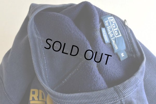 画像15: 1990s Polo by RalphLauren NAVAL STATION スウェット　 "はめ込み両V"　 表記M 