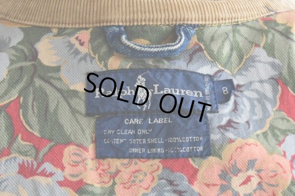 画像7: 1990s Ralph Lauren 1st TYPE デニムジャケット　 "バックシンチ付き"　 表記8 