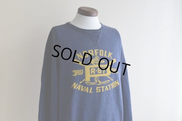 画像6: 1990s Polo by RalphLauren NAVAL STATION スウェット　 "はめ込み両V"　 表記M 