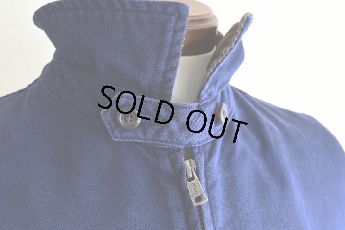 画像8: Polo by RalphLauren チンスト付きコットンジャケット　 "襟コーデュロイ"　 表記M  (8)