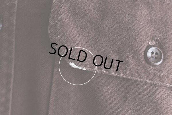 画像12: 1970s Woolrich シャモアクロスシャツ　 "MADE IN USA"　 実寸ML 