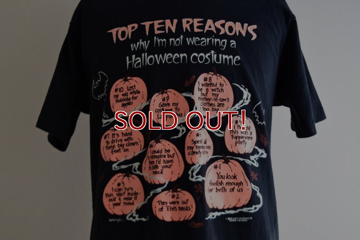 画像8: 1990s Halloween 蓄光プリントTシャツ　 "MADE IN USA"　 表記L  (8)