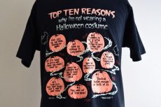 画像8: 1990s Halloween 蓄光プリントTシャツ　 "MADE IN USA"　 表記L  (8)