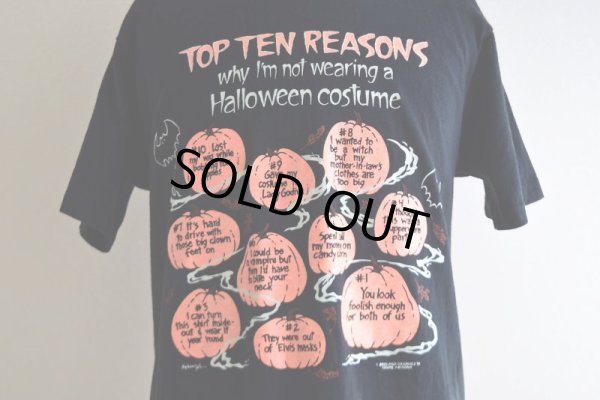 画像8: 1990s Halloween 蓄光プリントTシャツ  "MADE IN USA"  表記L