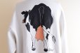 画像11: 1990s OLDLAND COW 両面プリントスウェット　 "MADE IN USA"　 表記XL 