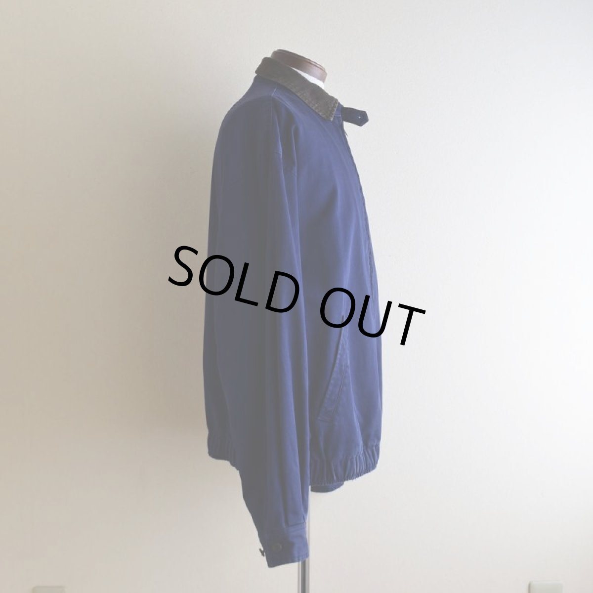 画像2: Polo by RalphLauren チンスト付きコットンジャケット　 "襟コーデュロイ"　 表記M  (2)