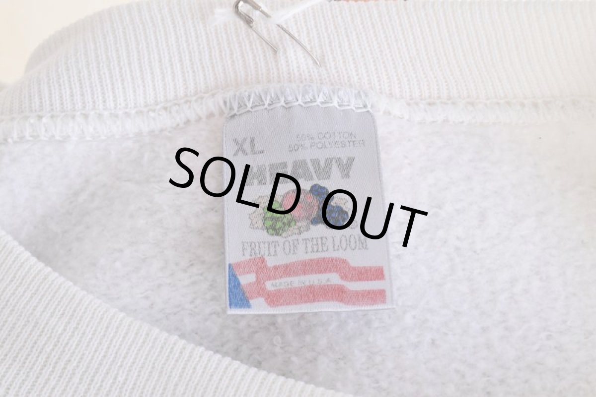 画像5: 1990s OLDLAND COW 両面プリントスウェット　 "MADE IN USA"　 表記XL  (5)