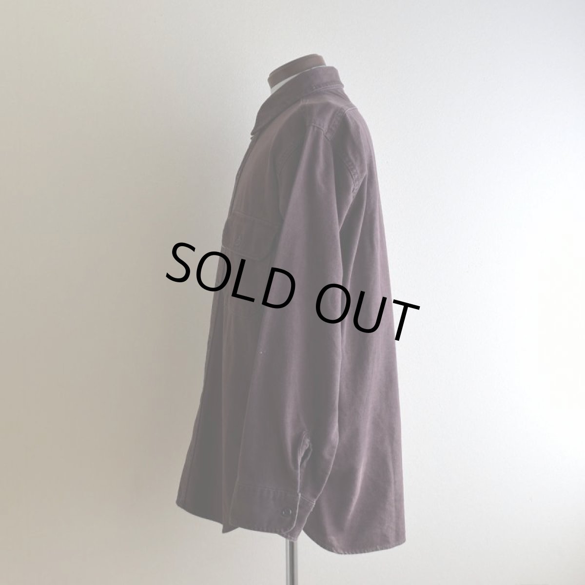 画像4: 1970s Woolrich シャモアクロスシャツ　 "MADE IN USA"　 実寸ML  (4)