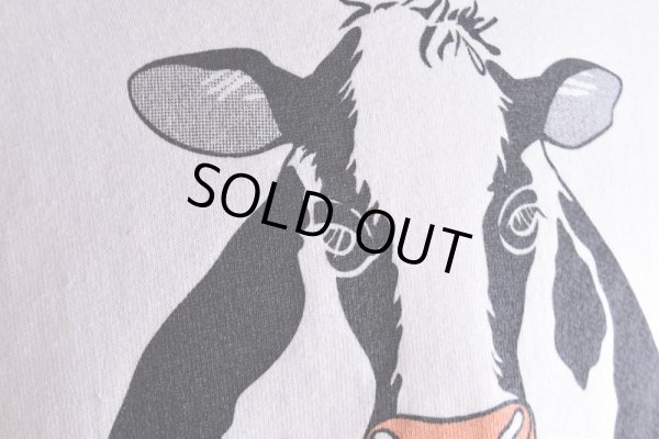 画像9: 1990s OLDLAND COW 両面プリントスウェット  "MADE IN USA"  表記XL