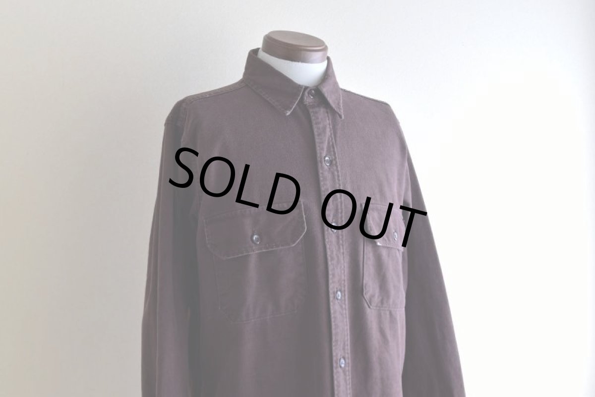 画像6: 1970s Woolrich シャモアクロスシャツ　 "MADE IN USA"　 実寸ML  (6)