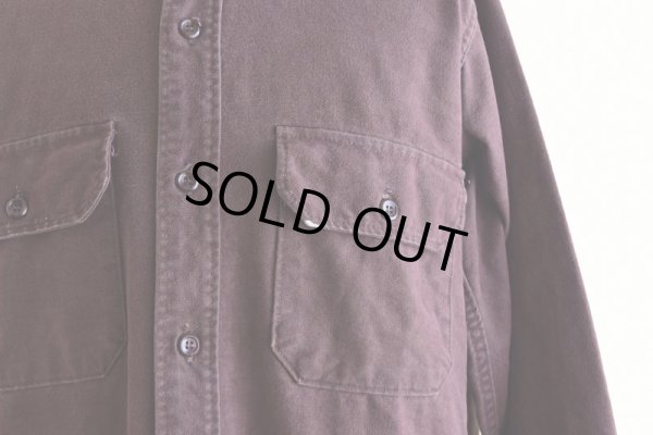 画像8: 1970s Woolrich シャモアクロスシャツ　 "MADE IN USA"　 実寸ML 