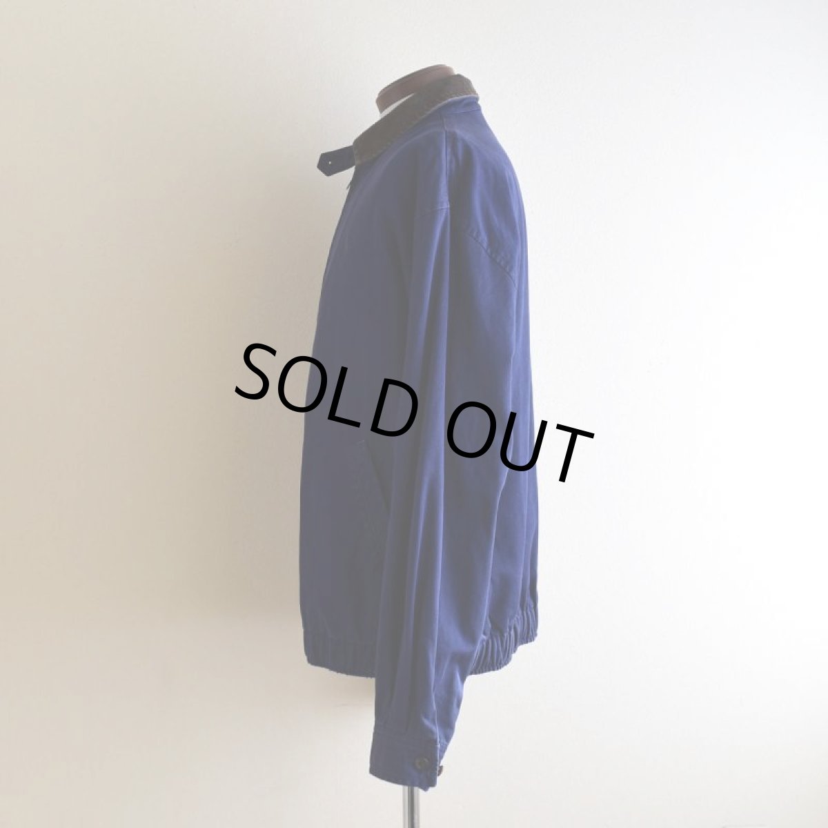 画像4: Polo by RalphLauren チンスト付きコットンジャケット　 "襟コーデュロイ"　 表記M  (4)