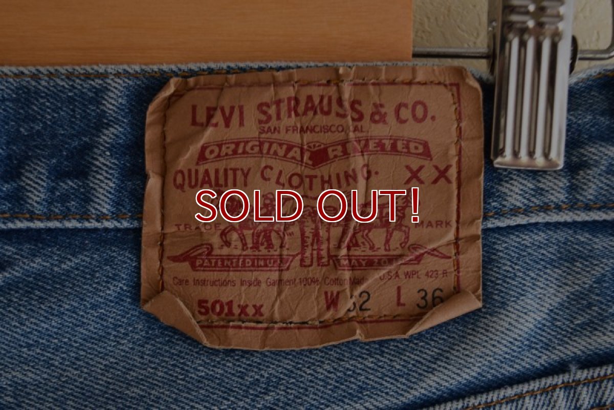 画像4: 1990s Levi's 501　 "MADE IN USA"　 表記W32 L36  (4)