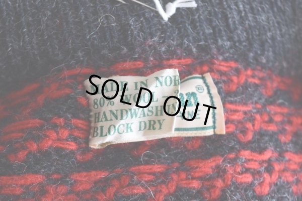 画像6: 1980s L.L.Bean バーズアイセーター  "MADE IN NORWAY"  表記L