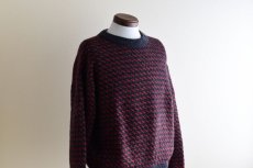 画像7: 1980s L.L.Bean バーズアイセーター　 "MADE IN NORWAY"　 表記L  (7)