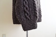 画像11: Janette Murray フィッシャーマンセーター　 "MADE IN SCOTLAND"　 実寸L  (11)