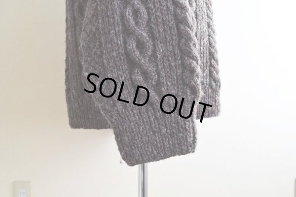画像11: Janette Murray フィッシャーマンセーター  "MADE IN SCOTLAND"  実寸L