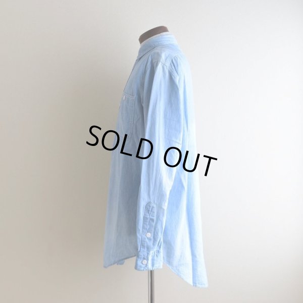 画像4: 1980-90s Polo RALPH LAUREN ガチャポケシャンブレーシャツ　 "MADE IN USA"　 表記S 