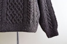 画像10: Janette Murray フィッシャーマンセーター　 "MADE IN SCOTLAND"　 実寸L  (10)