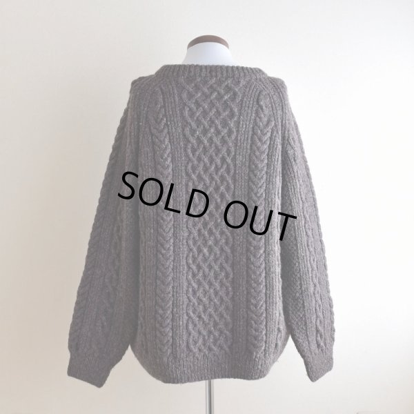 画像3: Janette Murray フィッシャーマンセーター  "MADE IN SCOTLAND"  実寸L