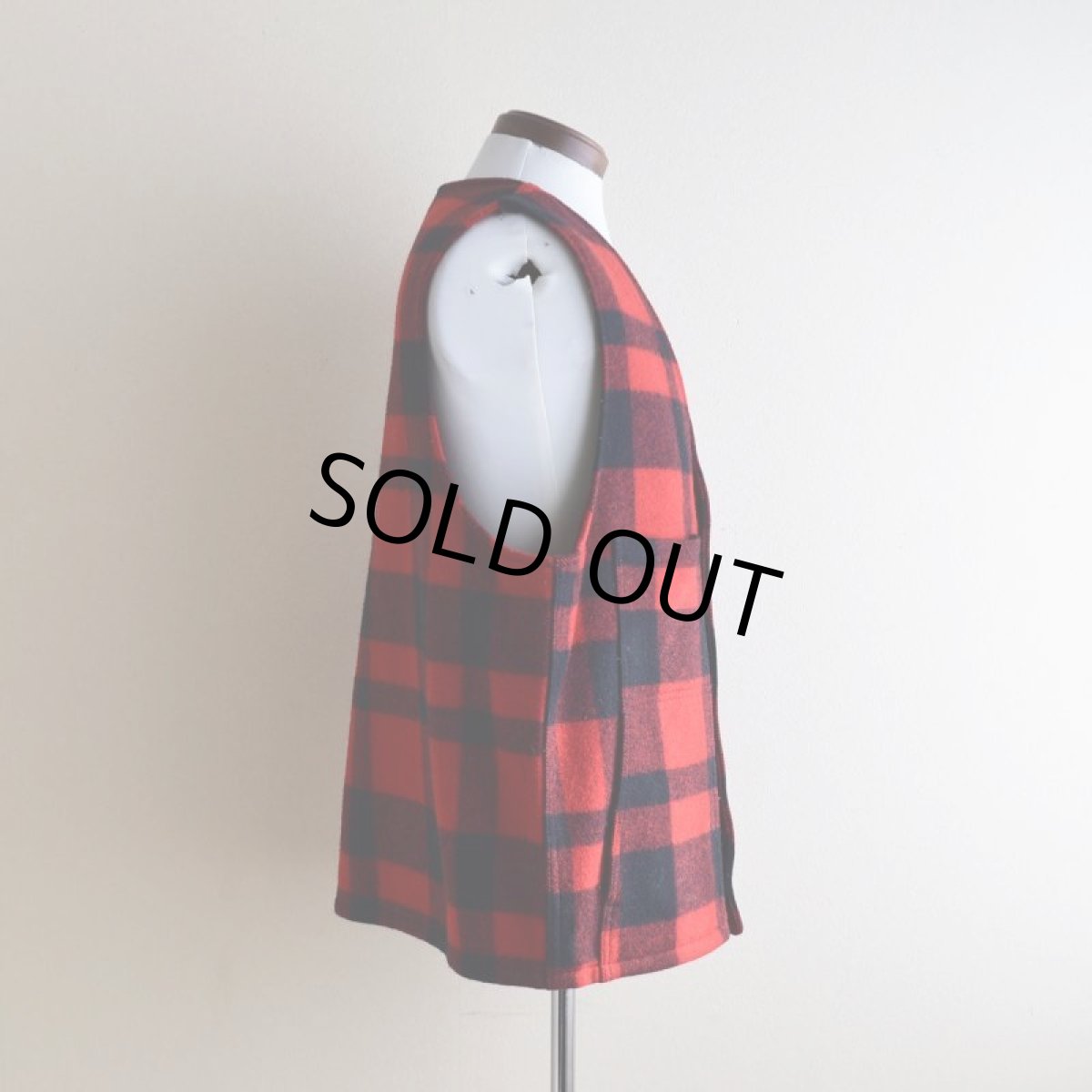 画像2: 1990s FILSON マッキーノウールベスト　 "MADE IN USA"　 実寸L〜  (2)