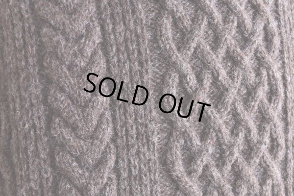 画像9: Janette Murray フィッシャーマンセーター  "MADE IN SCOTLAND"  実寸L