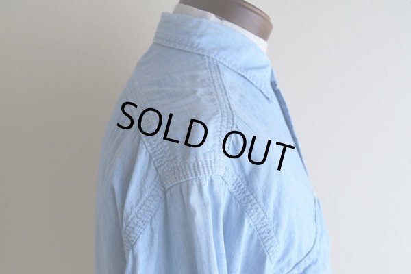 画像8: 1980-90s Polo RALPH LAUREN ガチャポケシャンブレーシャツ　 "MADE IN USA"　 表記S 