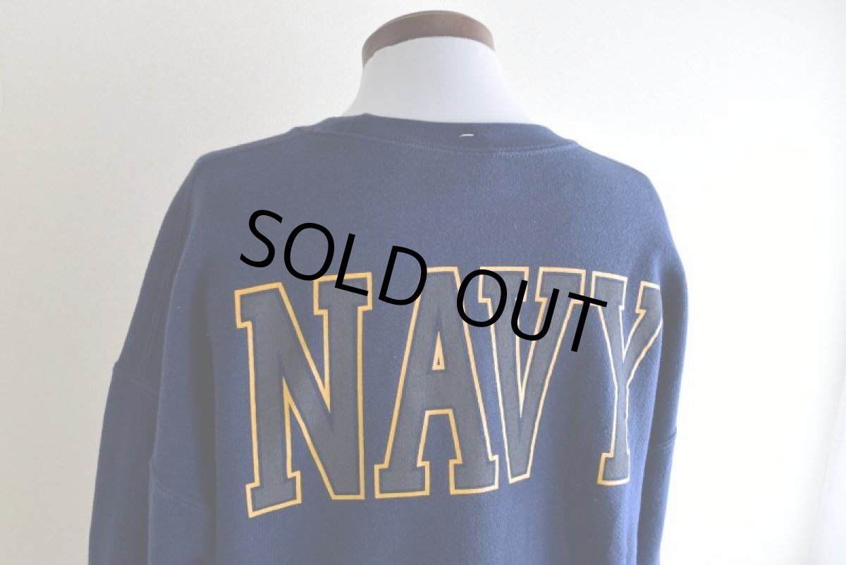 画像9: US.NAVY スウェット　 "MADE IN USA"　 表記XL  (9)