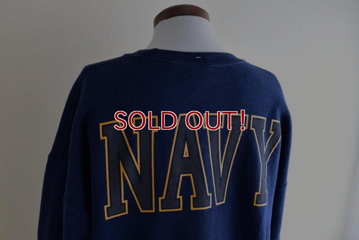画像9: US.NAVY スウェット　 "MADE IN USA"　 表記XL  (9)